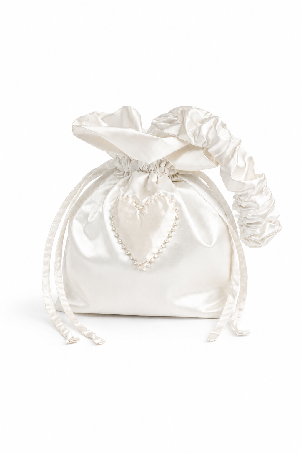 Heart of Hearts | Duchess Satin Bridal Bag | Hand-Sewn in Yorkshire