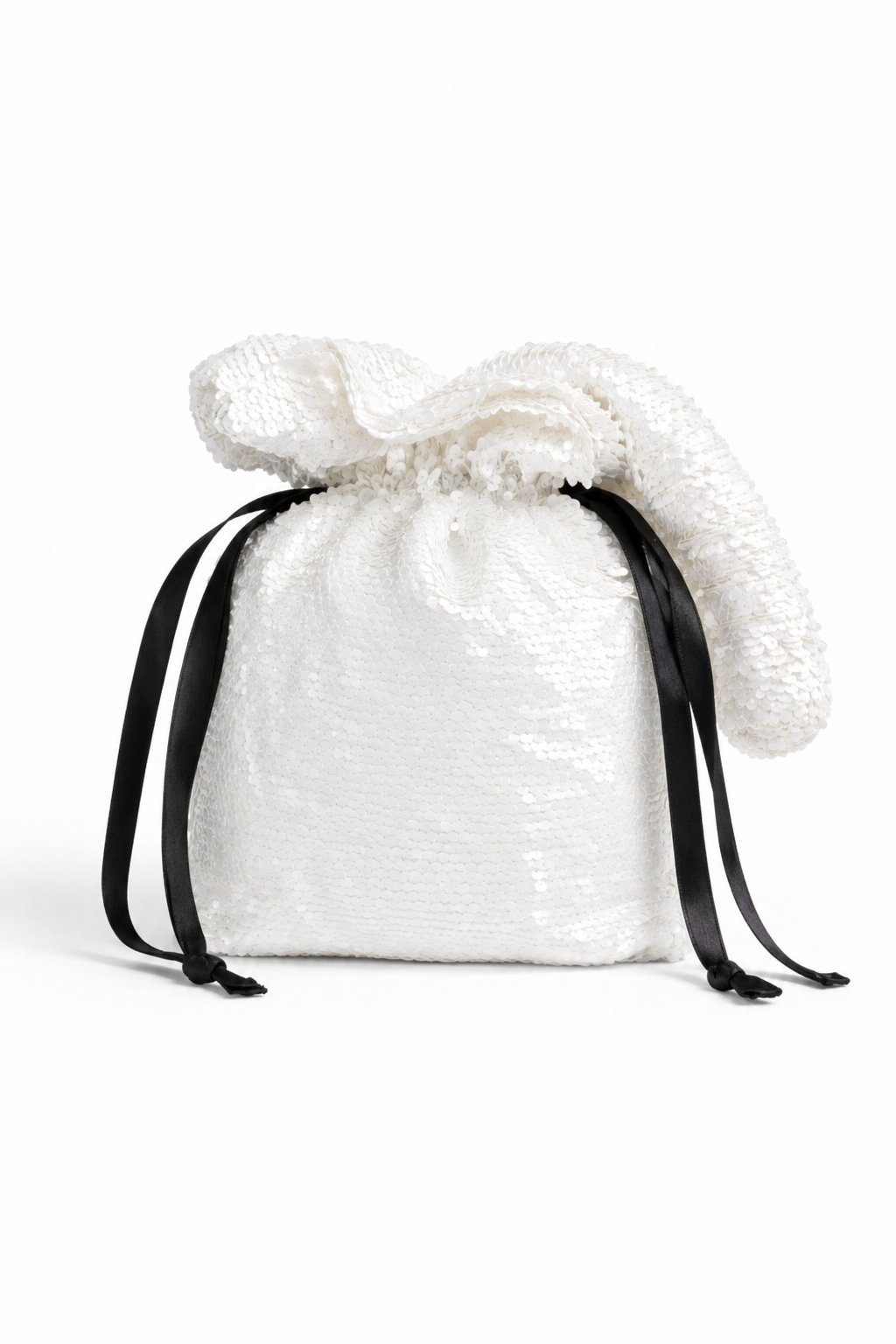 The Aura  |  Sequin Drawstring Bag