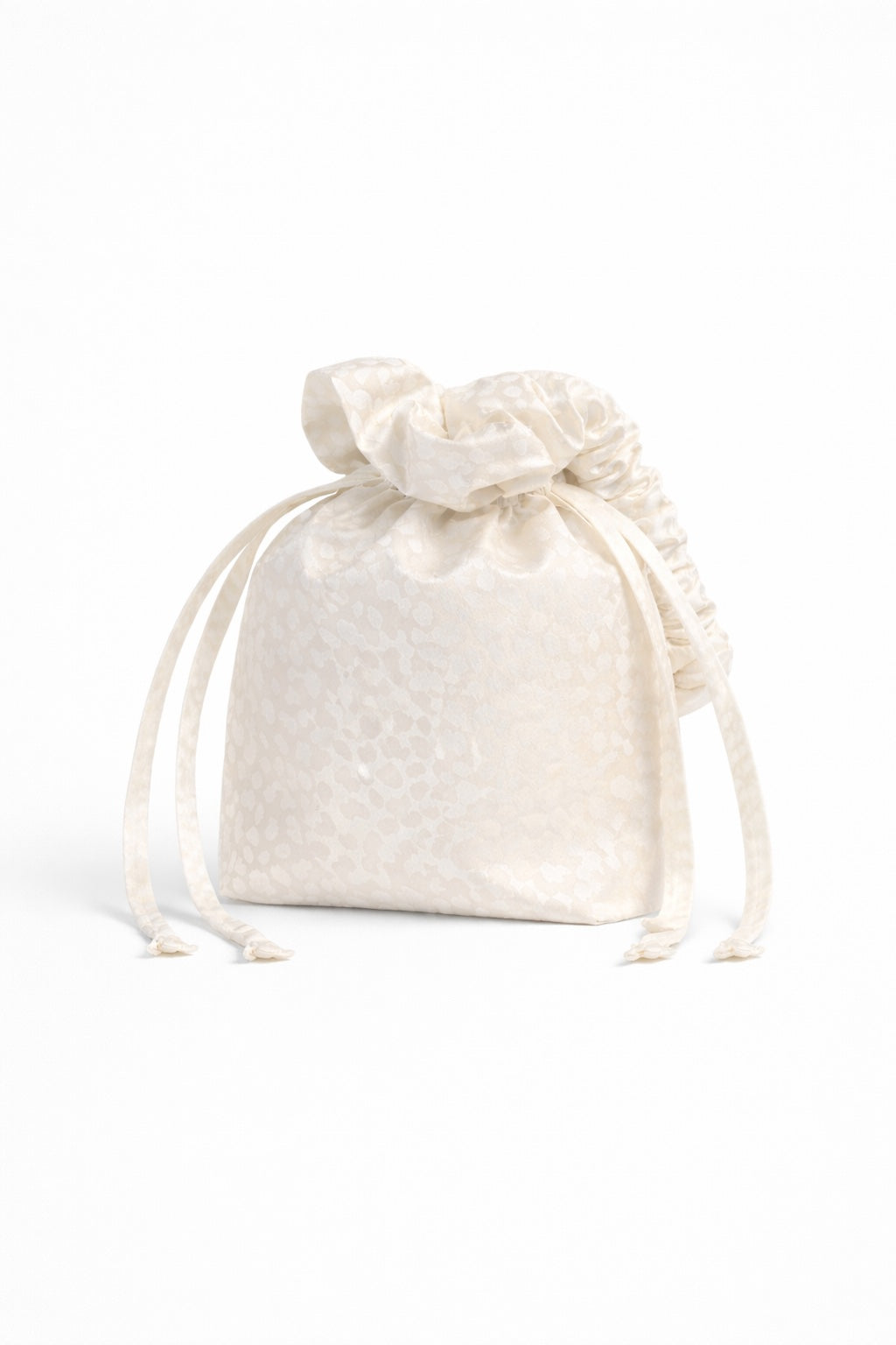 Silk Leopard Print Bridal Bag