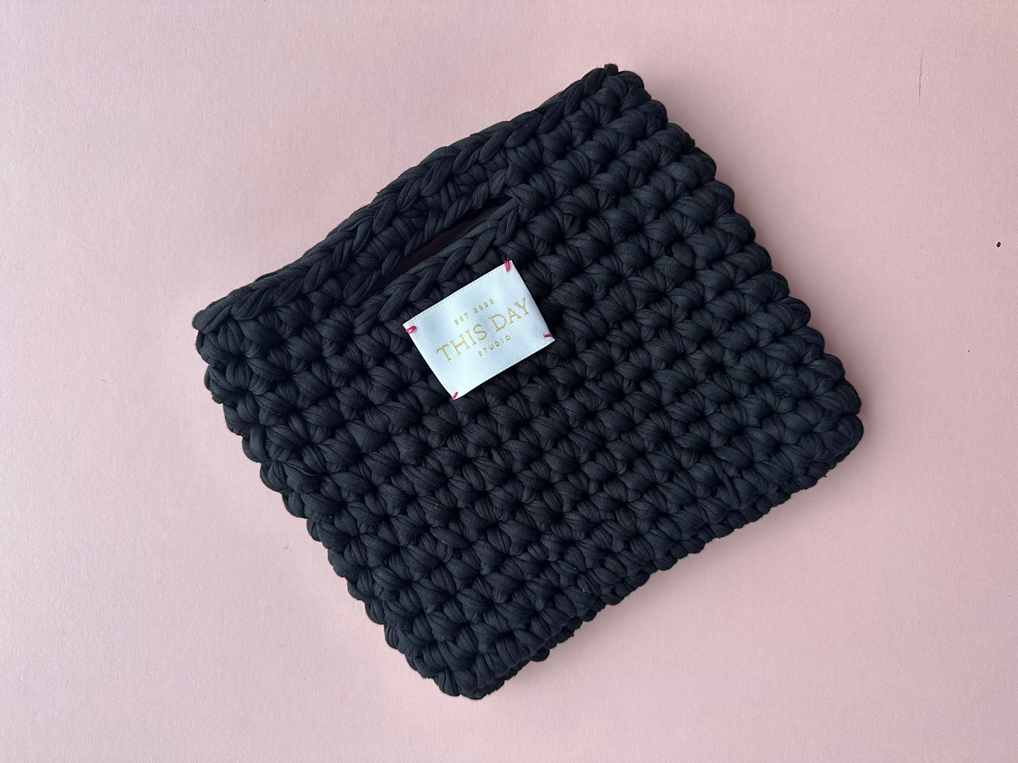 Midnight Crochet Bag