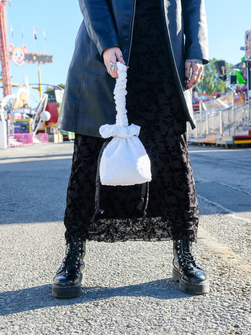 The Aura  |  Sequin Drawstring Bag