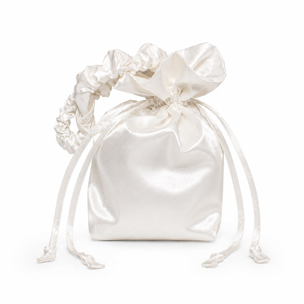 The Muse Bag | Duchess Satin Drawstring Bag | Handcrafted in Yorkshire