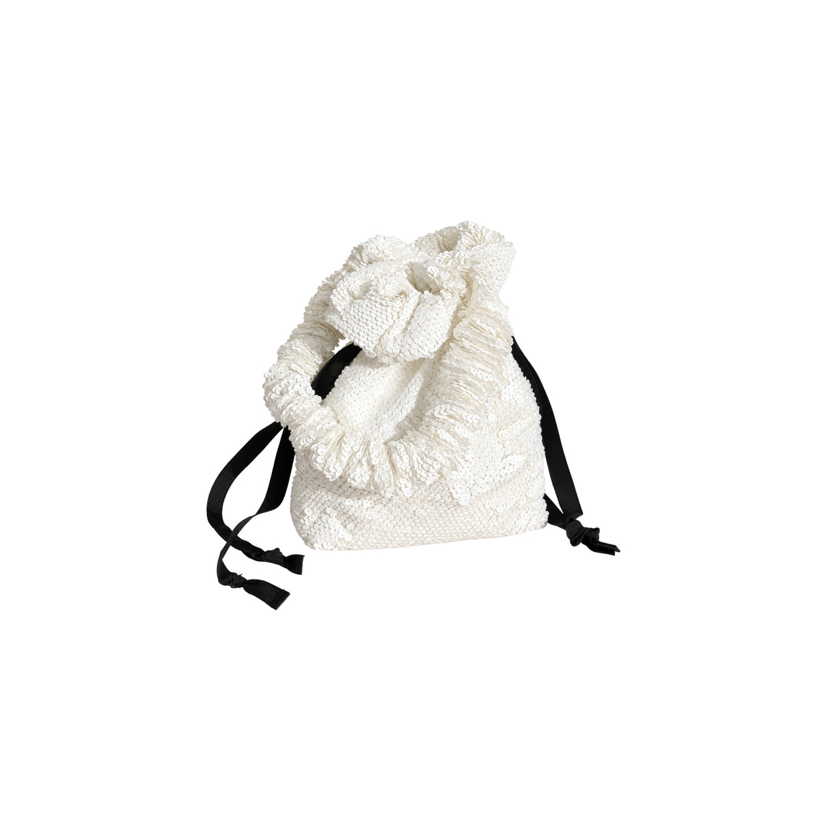 The Aura  |  Sequin Drawstring Bag