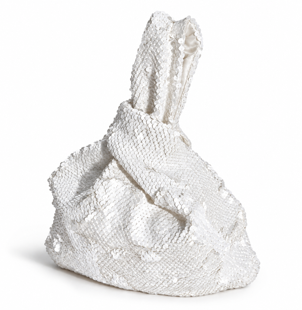The Afterglow | Sequin Knot Bag